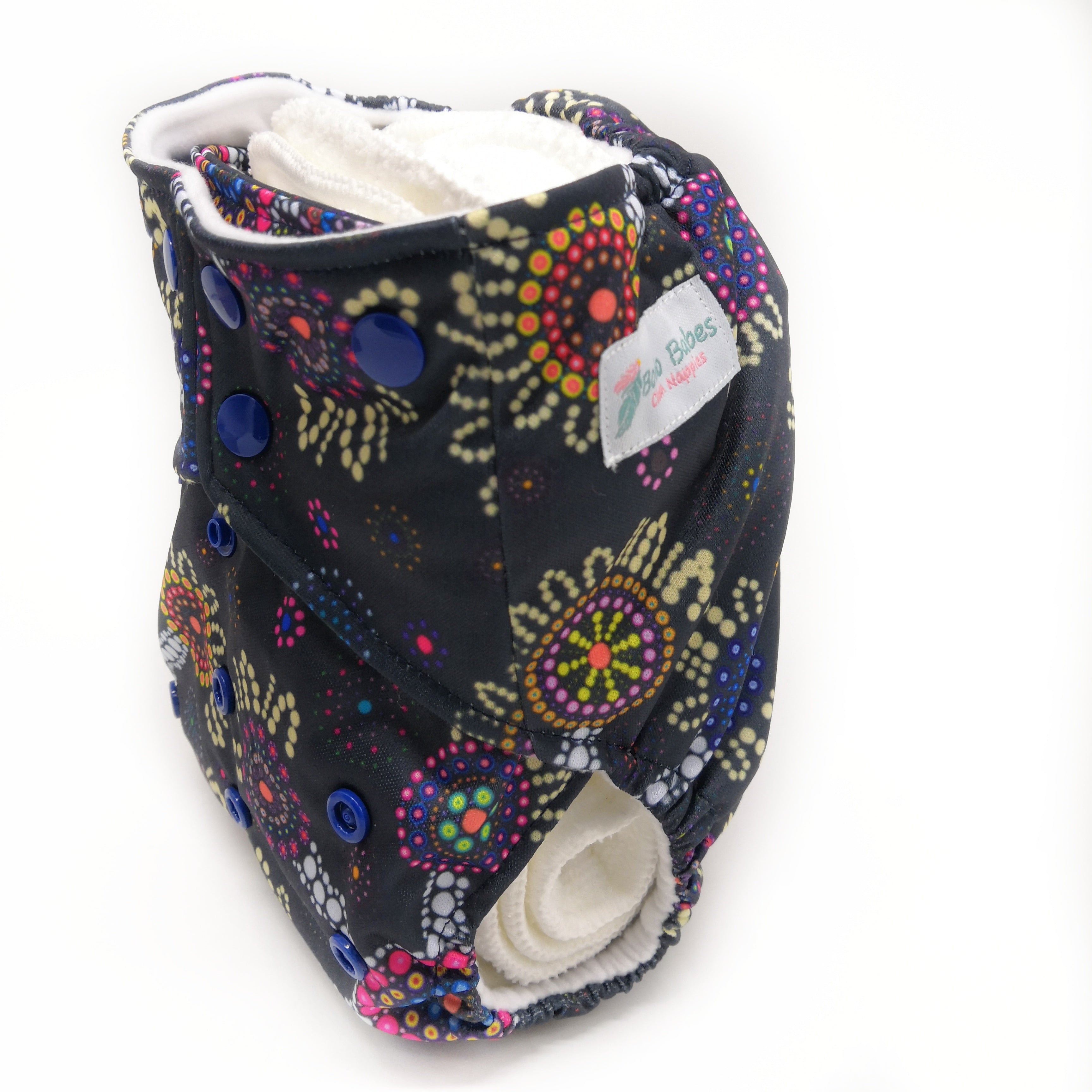 Family Connections OSFM Nappy - Boho Babes Cloth Nappies