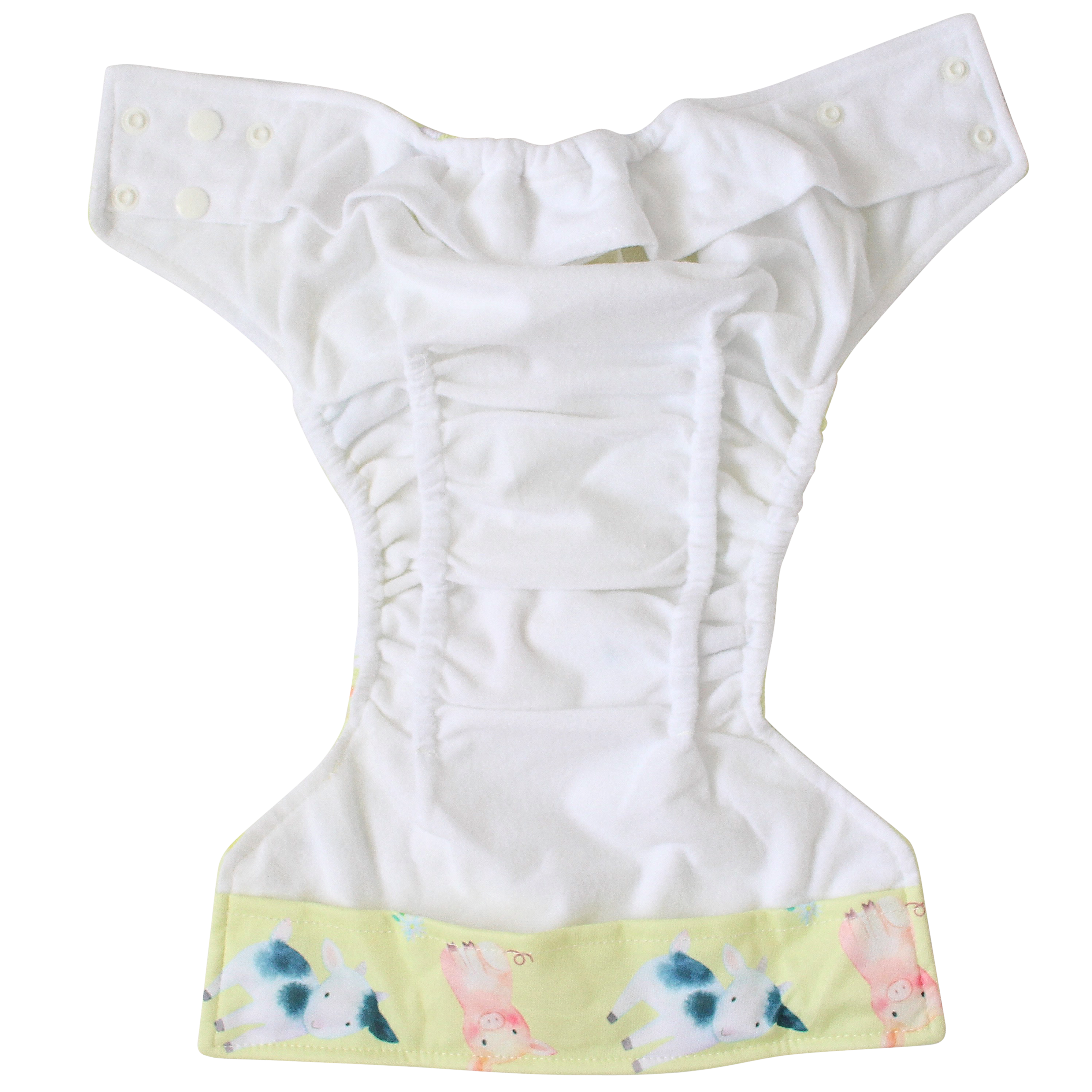 Boho Feathers OSFM Nappy - Boho Babes Cloth Nappies