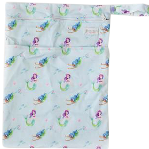 Mermaids Wetbag - Boho Babes Cloth Nappies