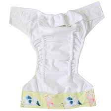 Pink Succulent OSFM Nappy - Boho Babes Cloth Nappies