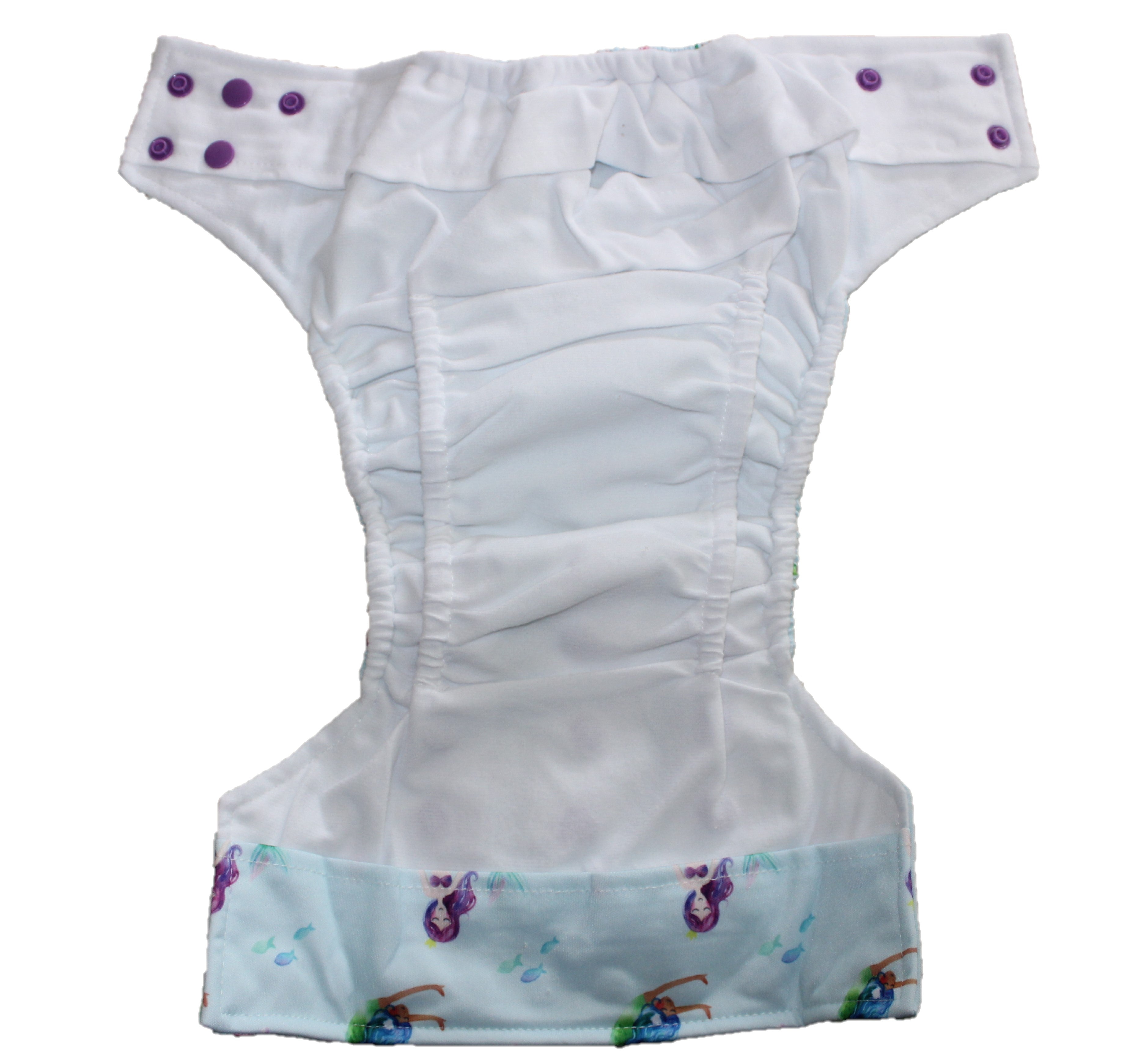 Monsters OSFM Nappy - Boho Babes Cloth Nappies